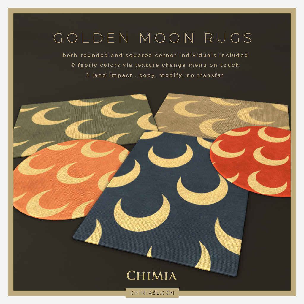 ChiMia – Golden Moon Rugs