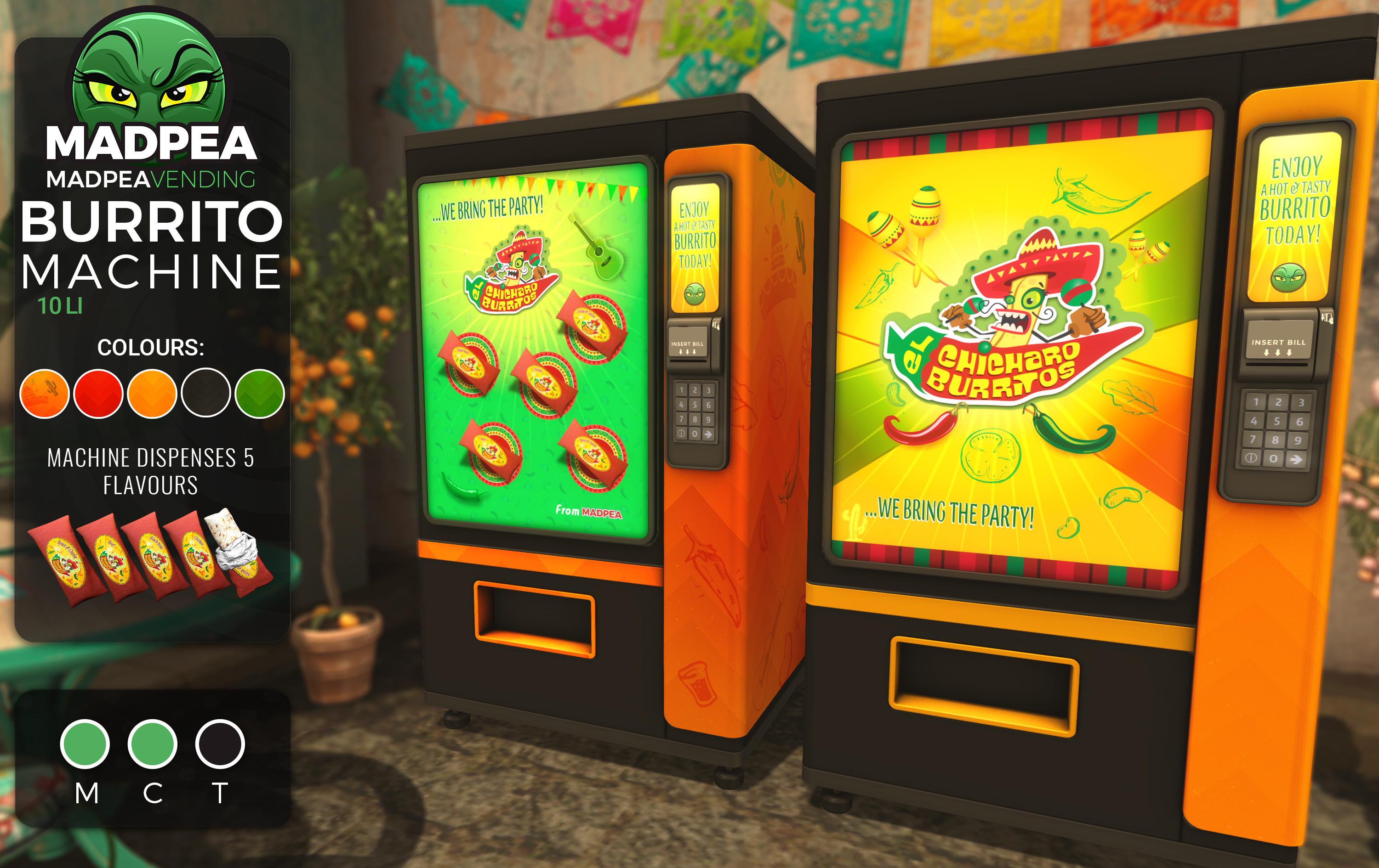 MadPea – Burrito Vending Machine