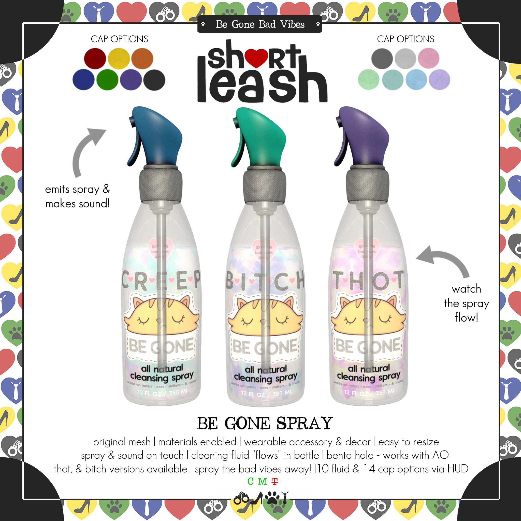 Short Leash – Be Gone Spray