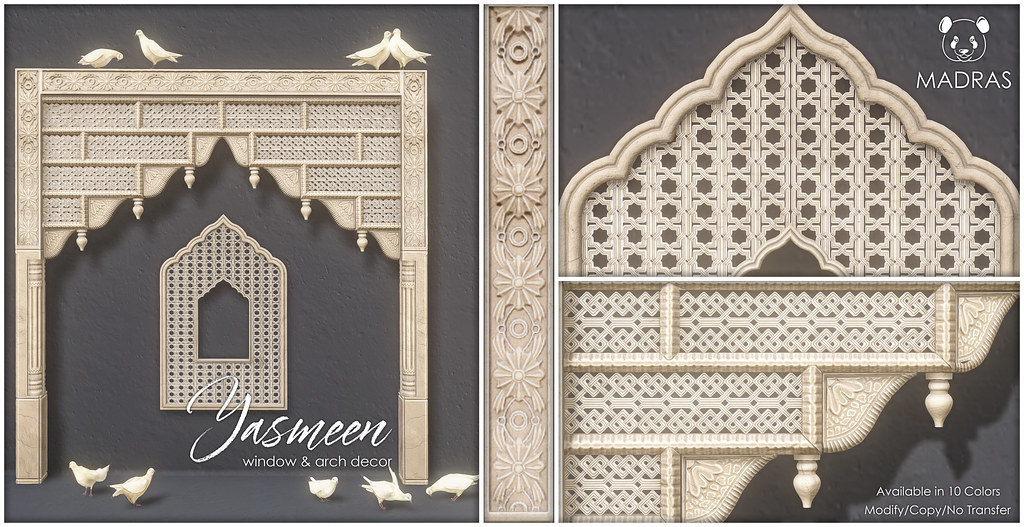Madras – Yasmeen Window & Arch Decor