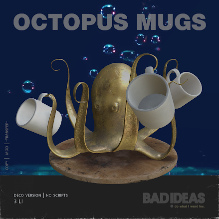 Bad Ideas – Octopus Mugs