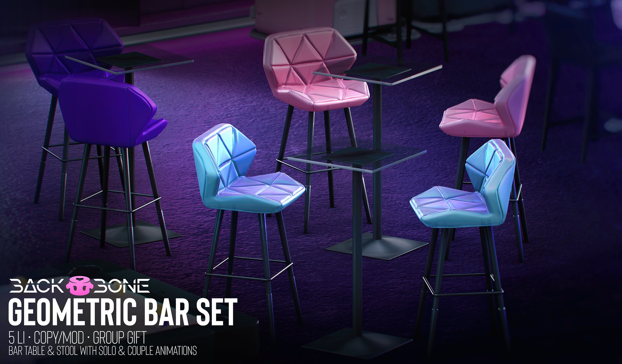 BackBone – Geometric Bar Set