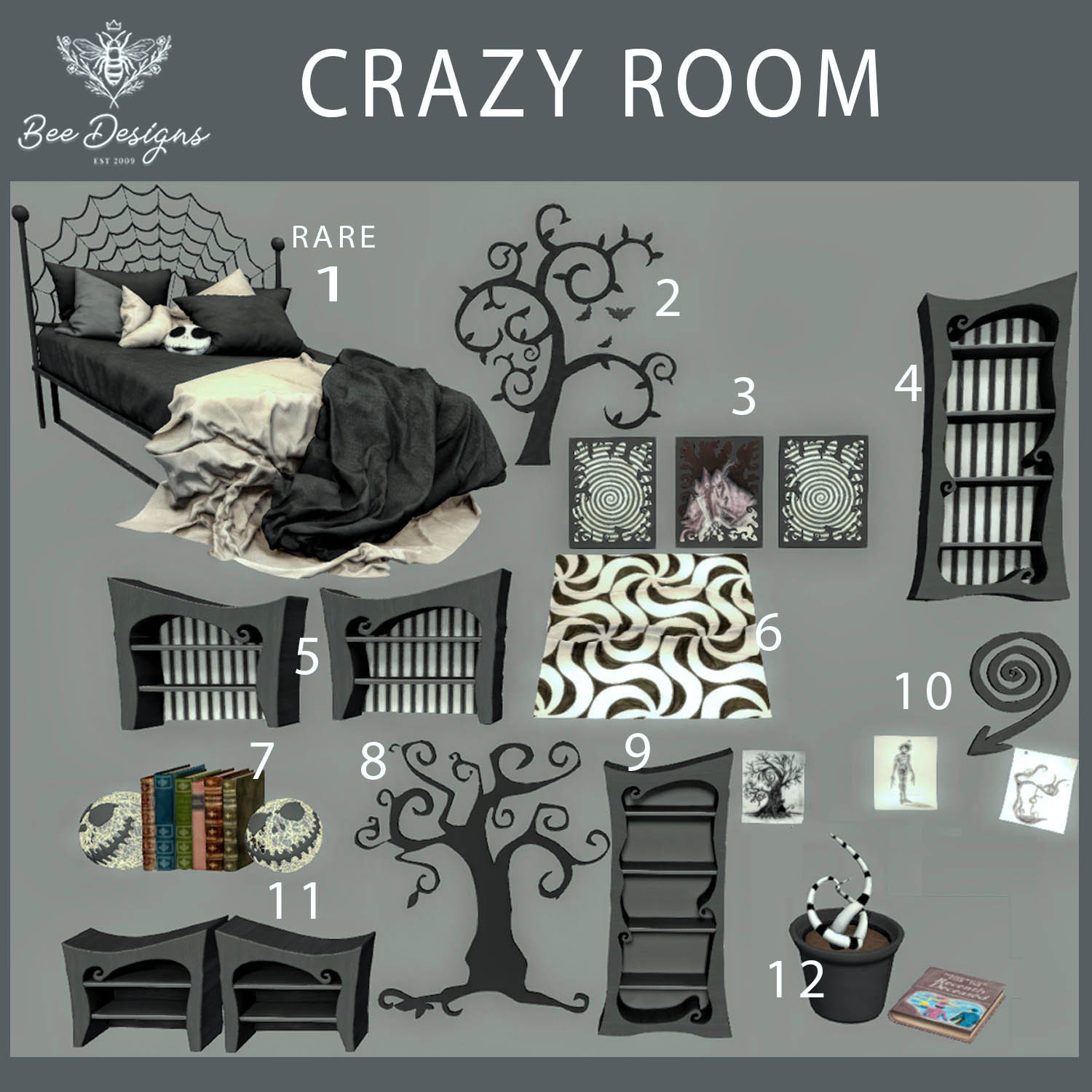 Bee Designs – Crazy Room