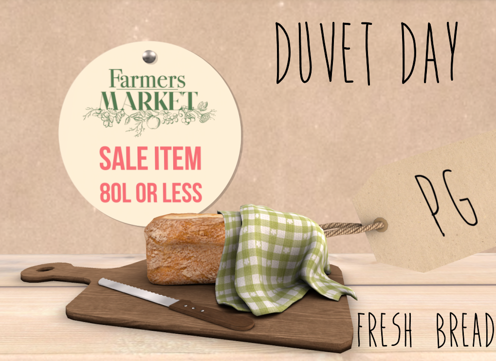 Duvet Day – Fresh Bread & Planters