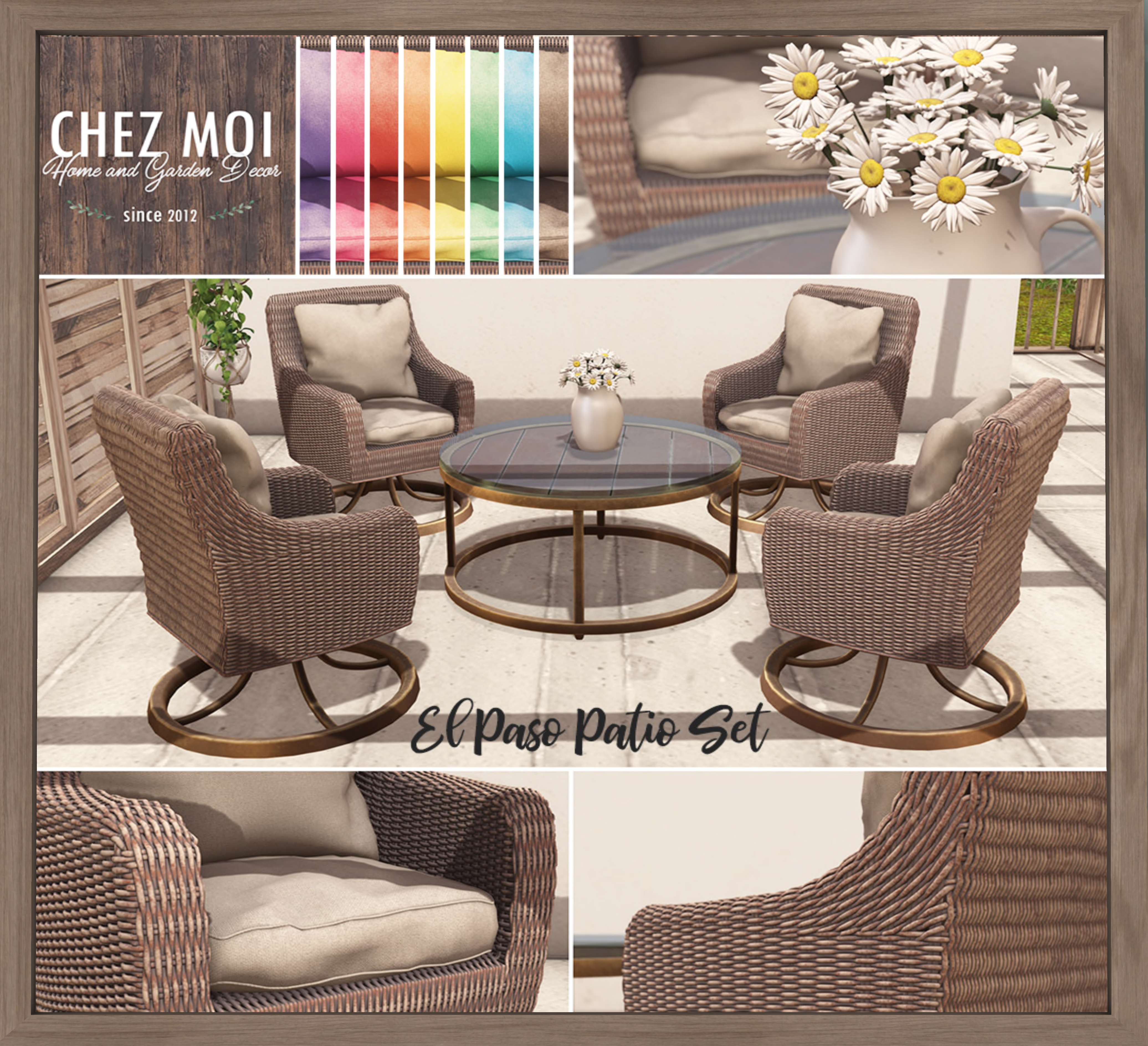 Chez Moi – El Paso Patio Set