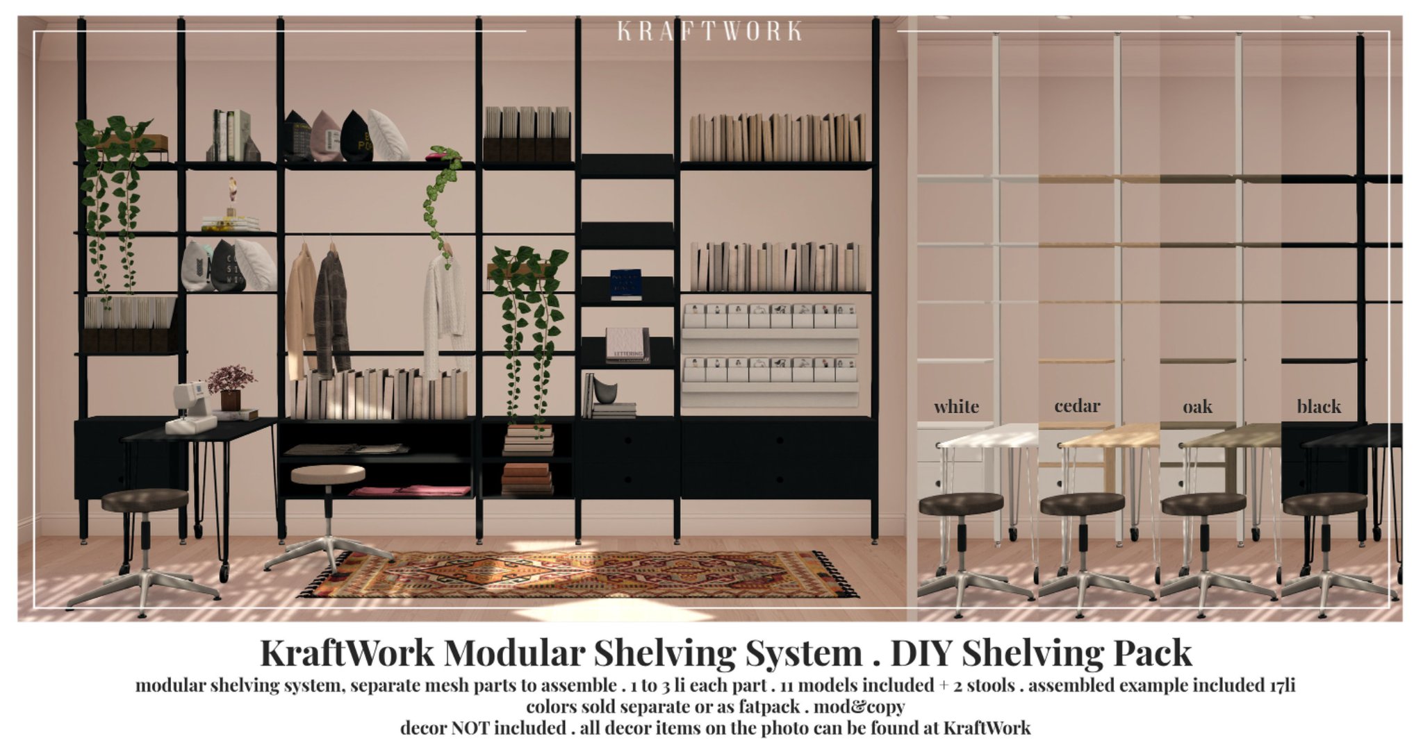 KraftWork – Modular Shelving System