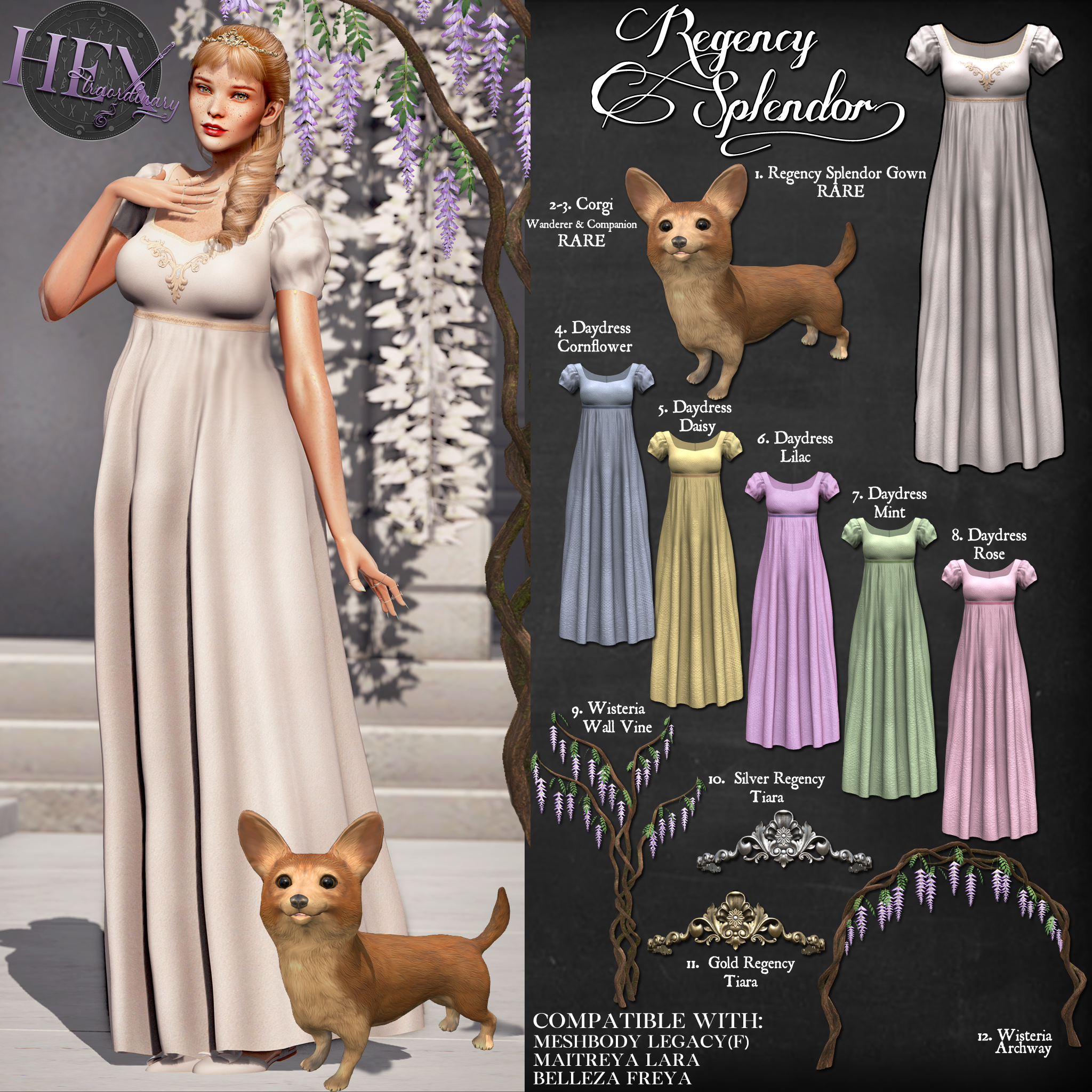 HEXtraordinary – Regency Splendor