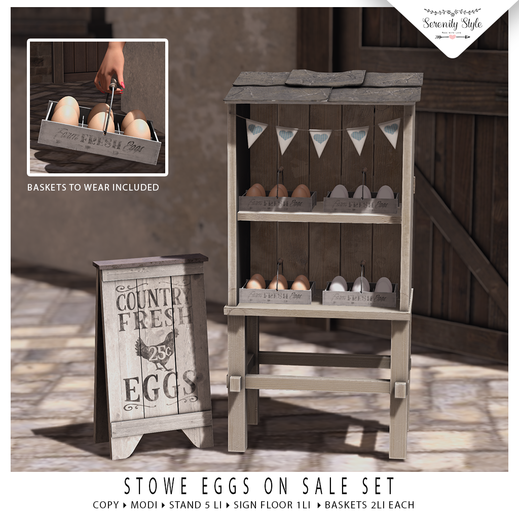 Serenity Style – Stowe Eggs On Sale Set