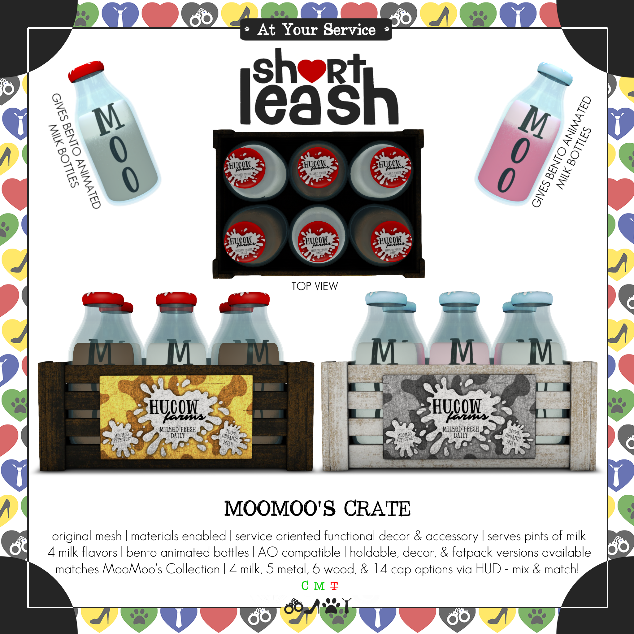 Short Leash – MooMoo’s Crate