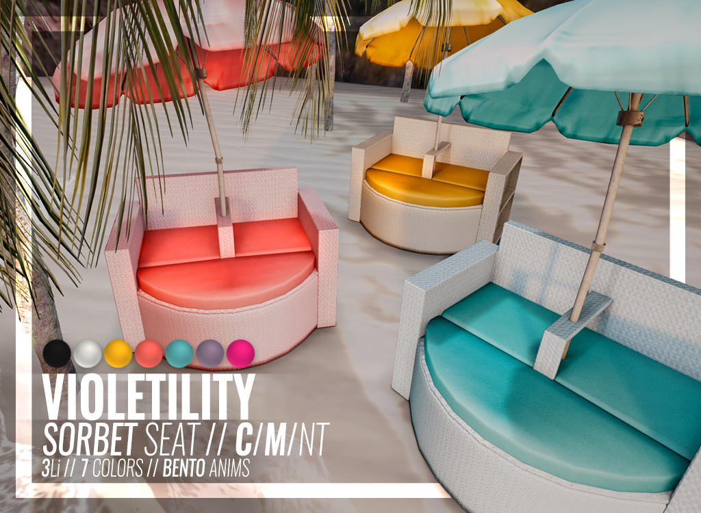 Violetility – Sorbet Seat