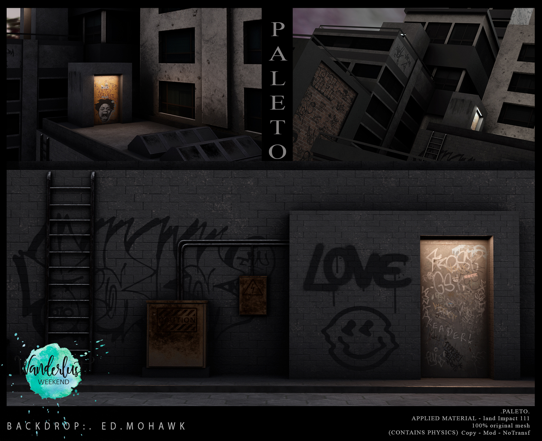 Paleto – Ed.Mohawk Backdrop