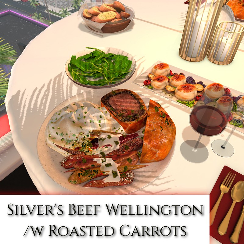 Silver Spoon – Beef Wellington with Roasted Carrots