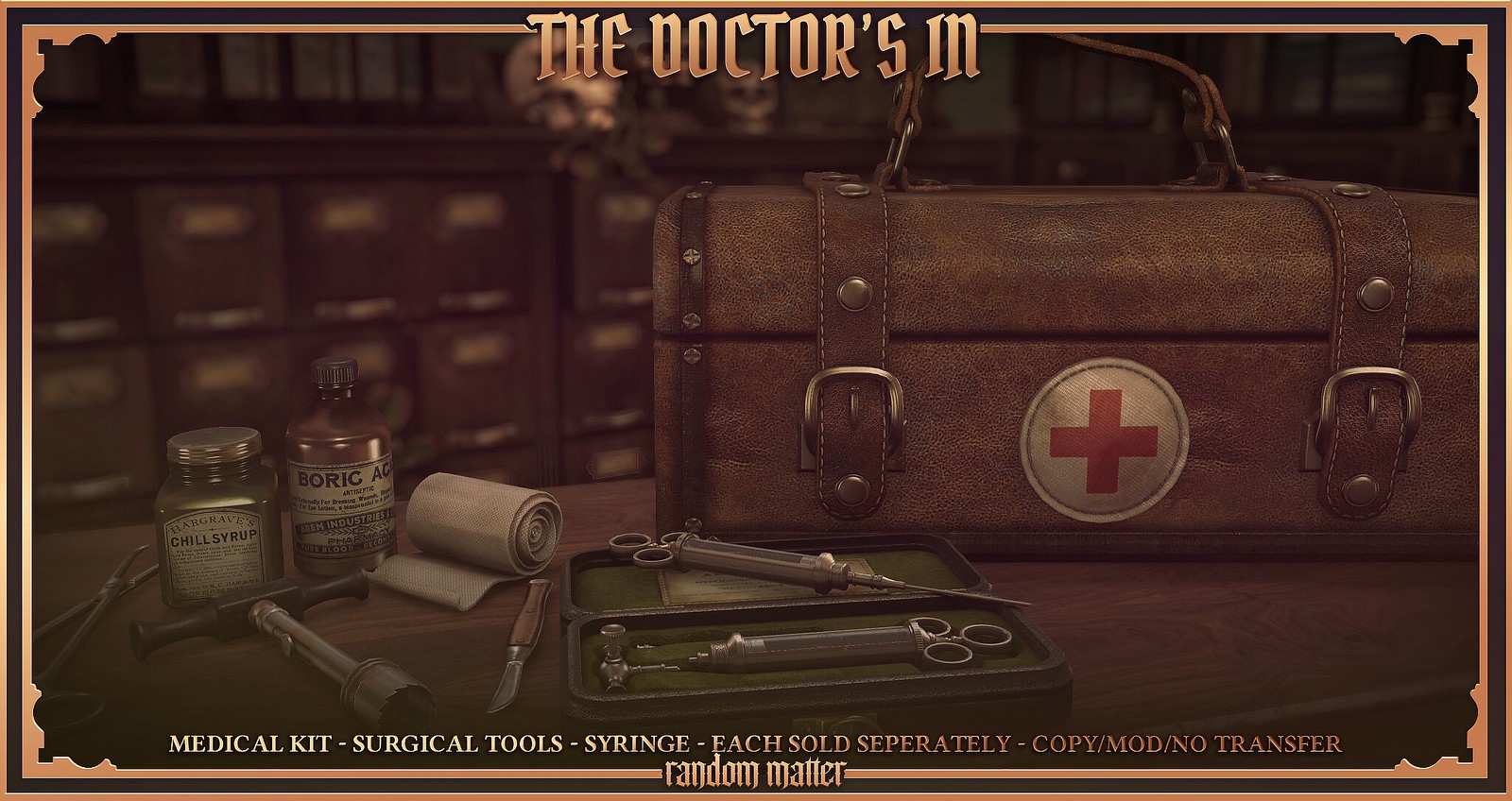 Random Matter – The Doctor’s In