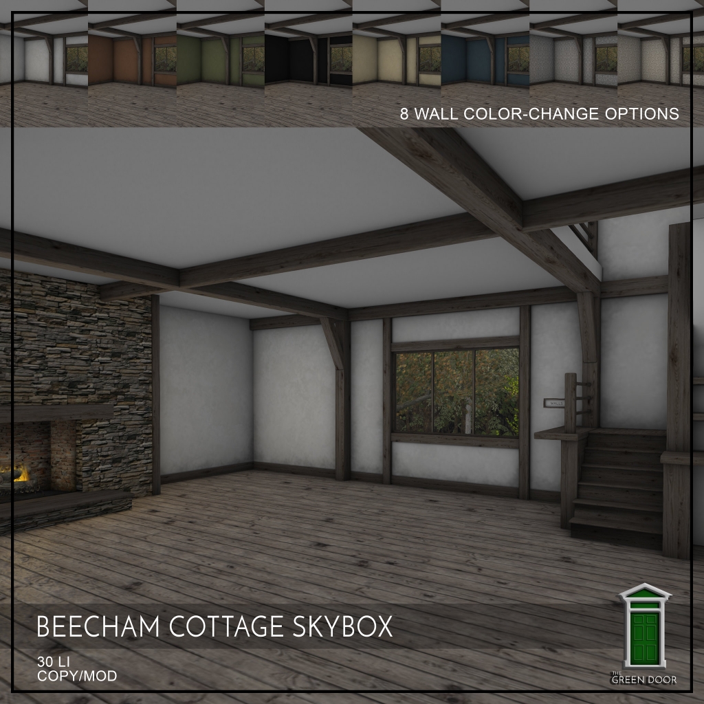 The Green Door – The Beecham Cottage Skybox