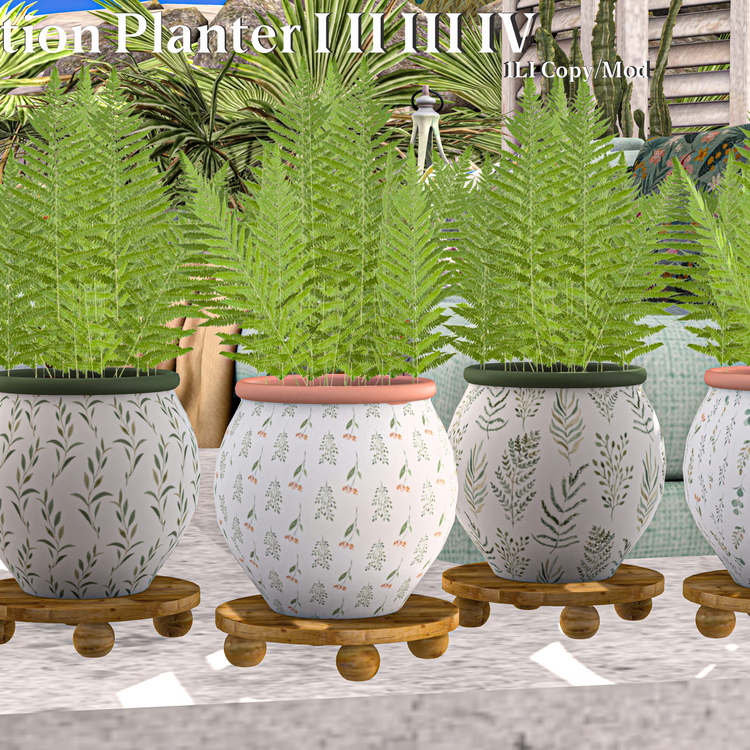 BTW – Ferncation Planter Set