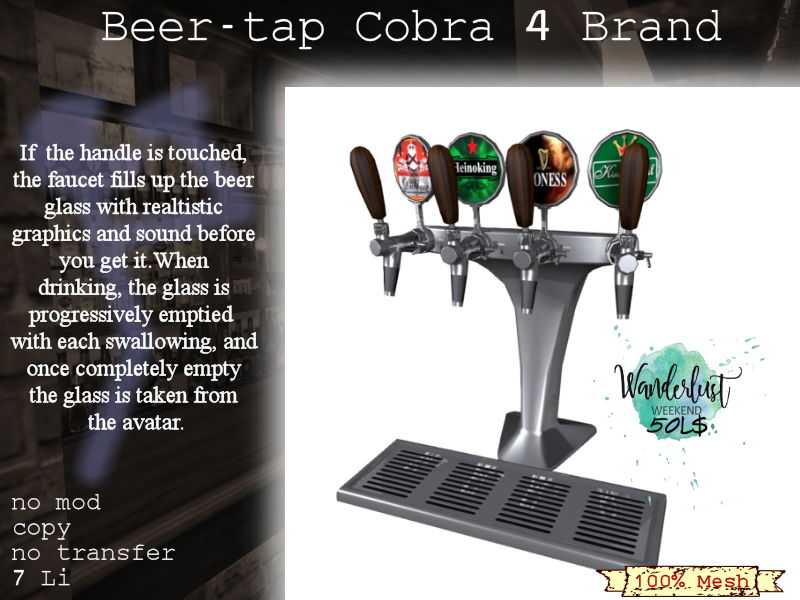 No. 59 – Beer Tap Cobra 4 Brand