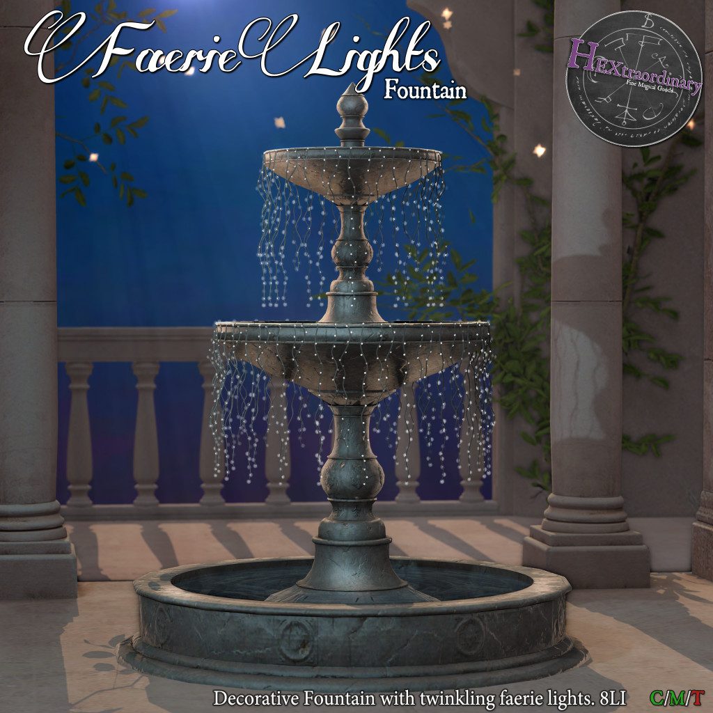 HEXtraordinary – Faerie Lights Fountain – Wanderlust Weekend