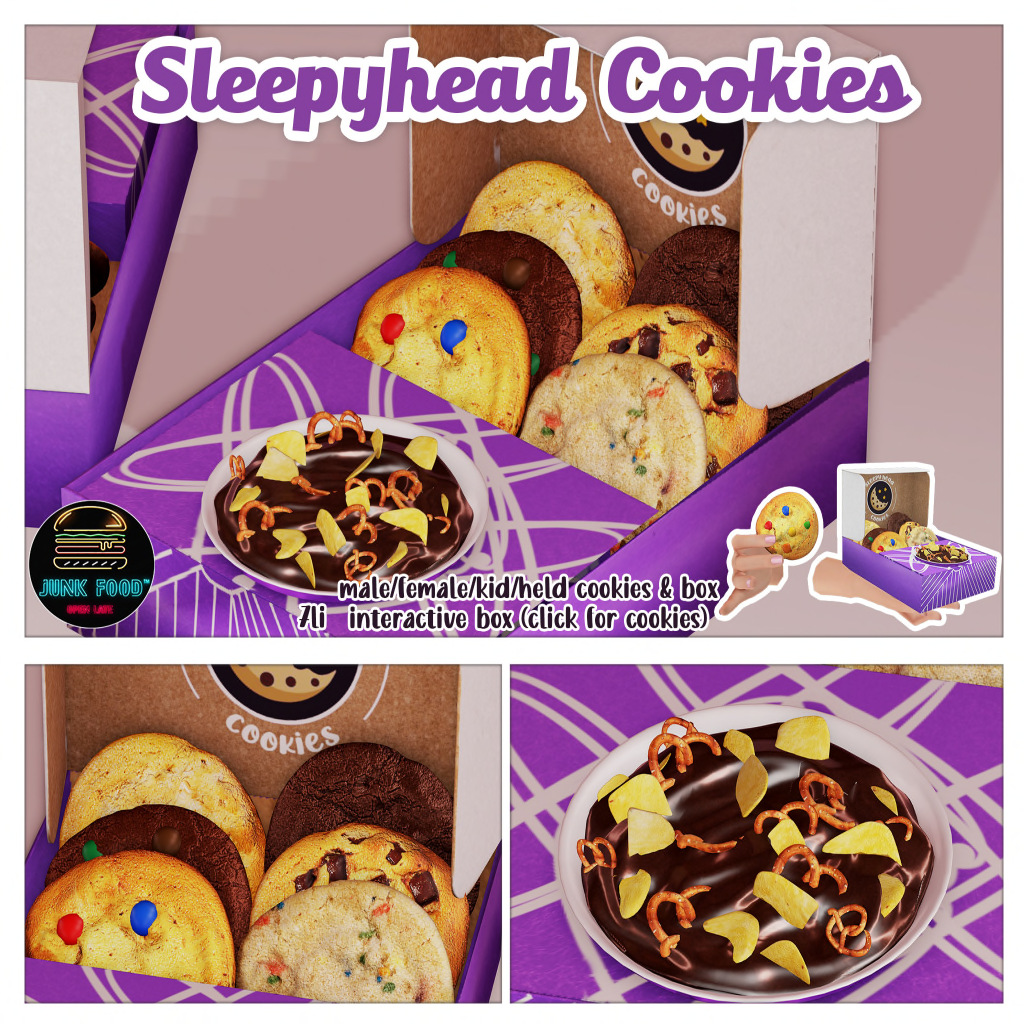 Junkfood – Sleepyhead Cookies