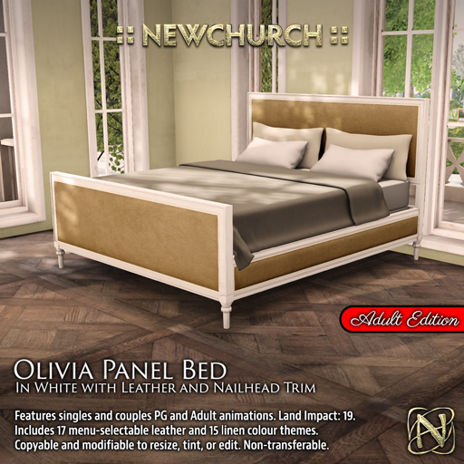 Newchurch – Olivia Panel Bed