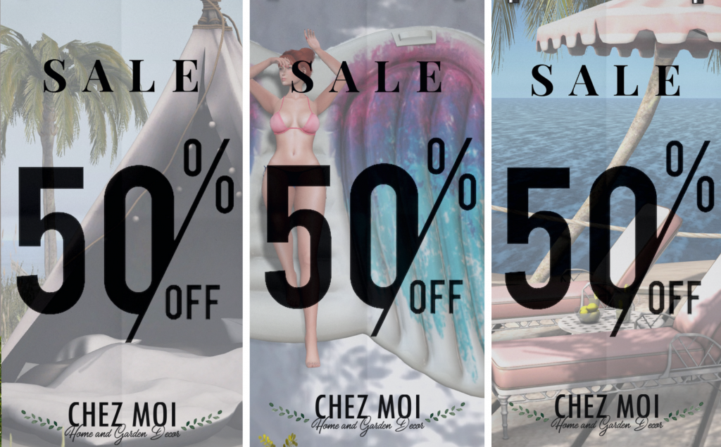 Chez Moi – Free Gift and 50% off