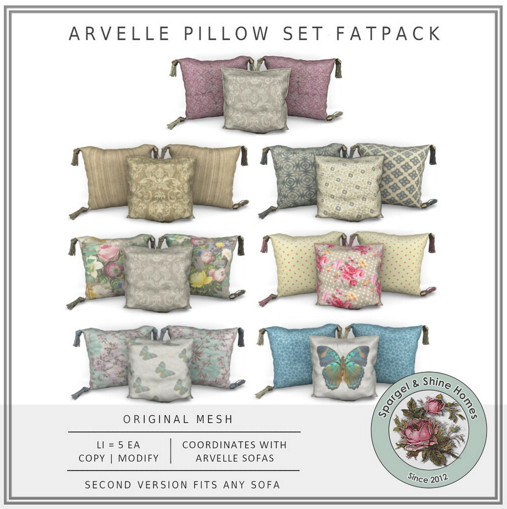 Spargel & Shine – Arvelle Pillow Set Fatpack