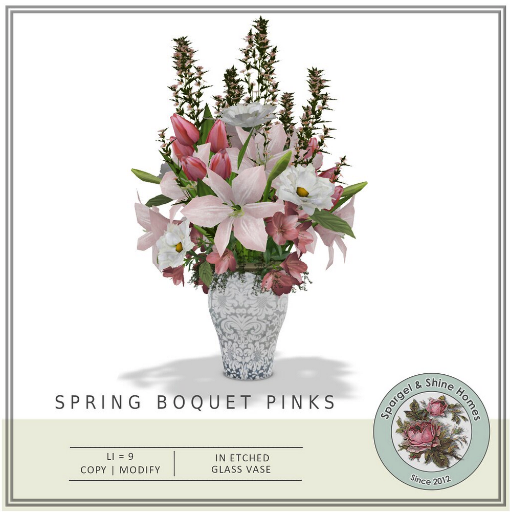 Spargel & Shine – Spring Bouquet Pinks