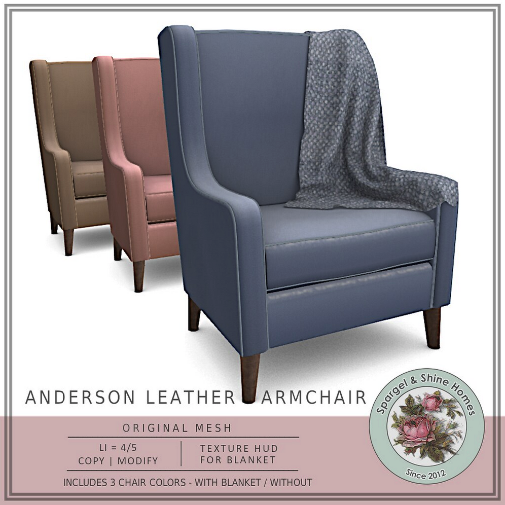 Spargel & Shine – Anderson Leather Armchair