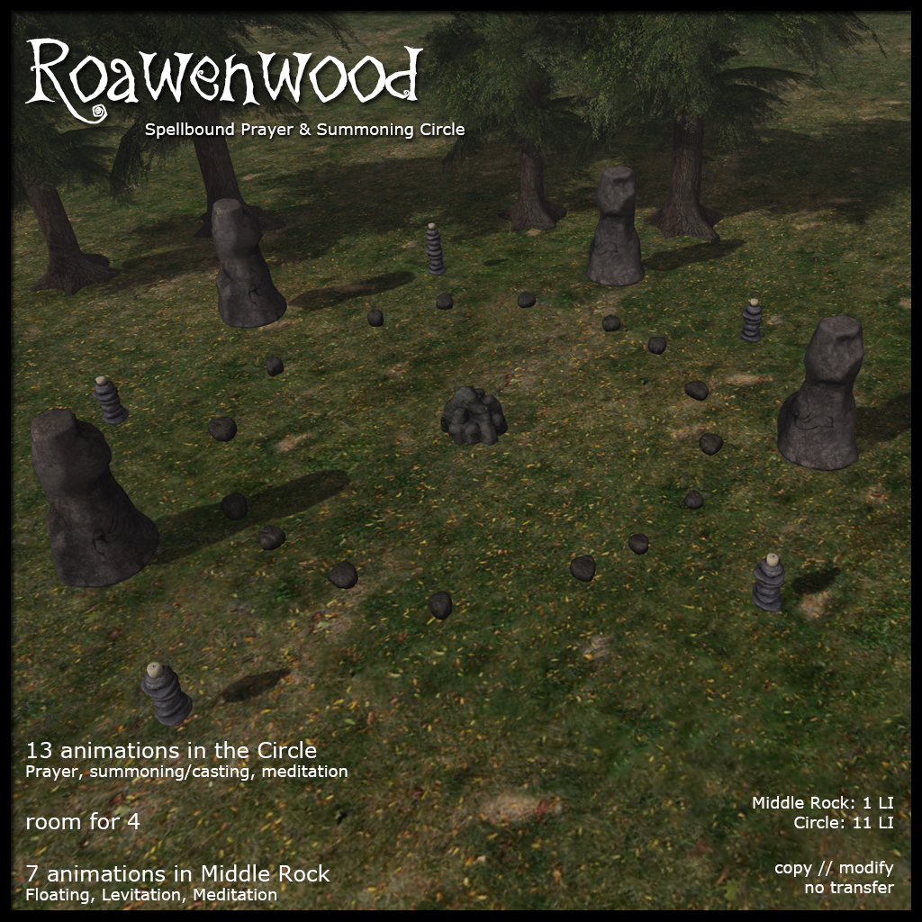 Roawenwood – Spellbound Prayer and Summoning Circle