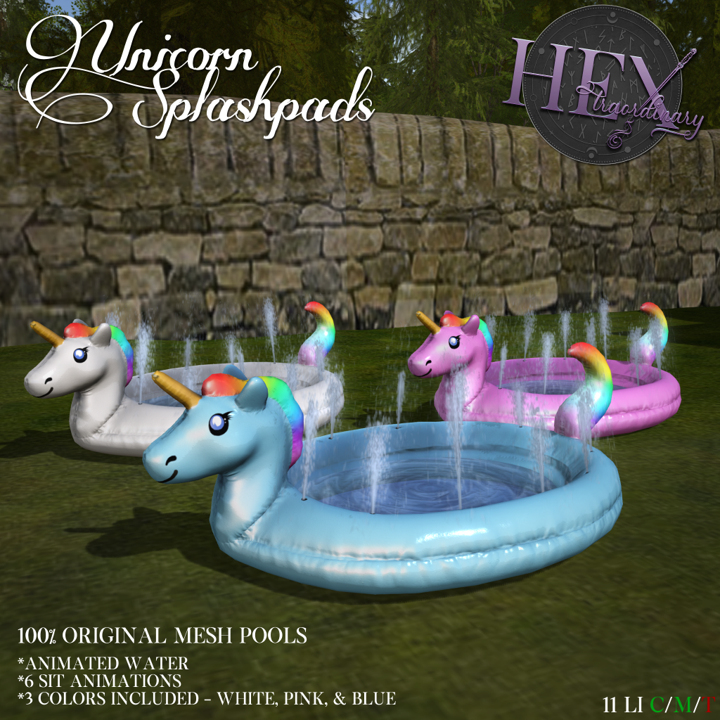 HEXtraordinary – Unicorn Splash Pad