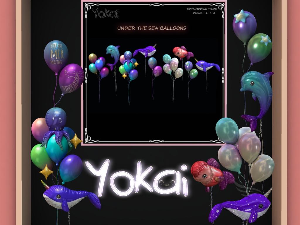 Yokai – Under The Sea Balloons