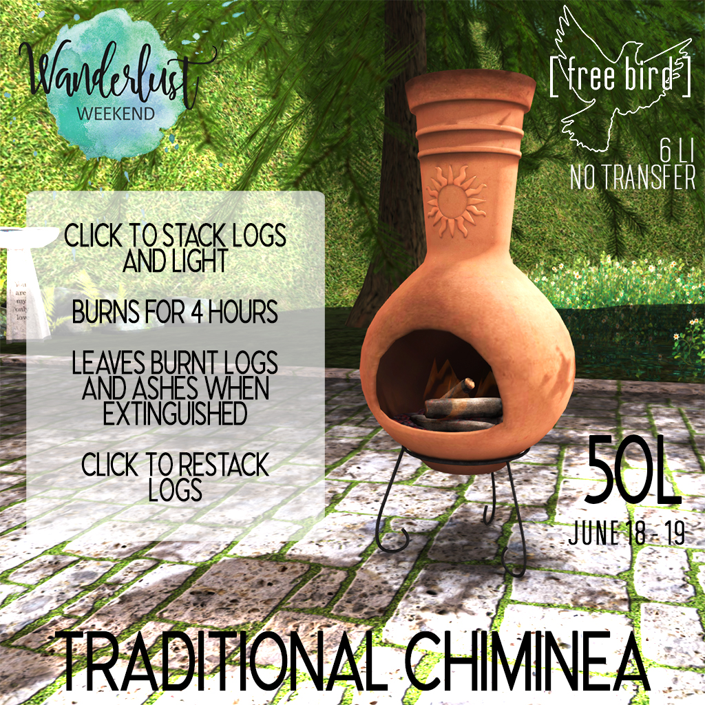 Free Bird – Traditional Chiminea