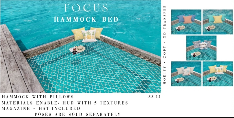 Focus Poses – Hammock Bed