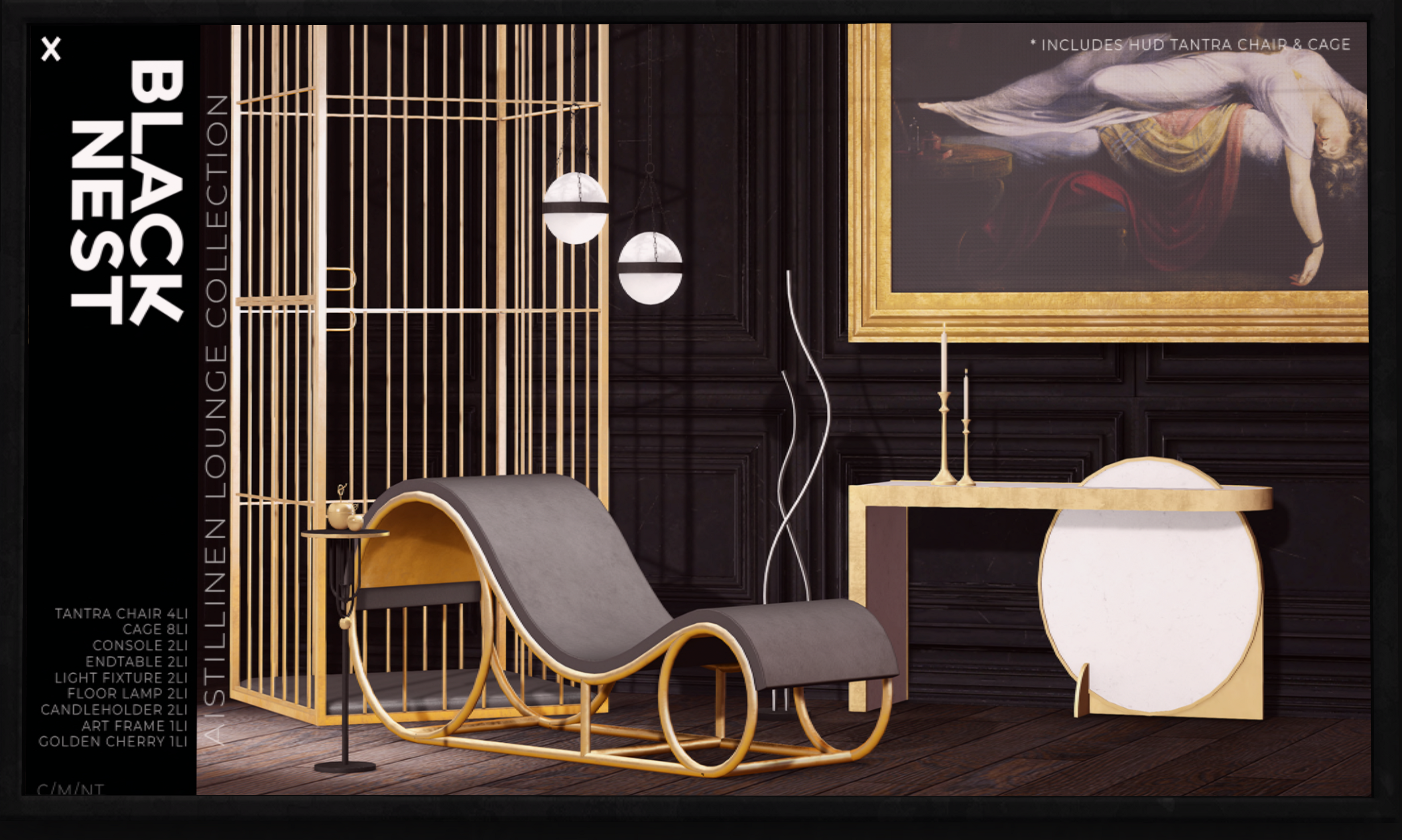 Black Nest – Aistillinen Lounge Collection