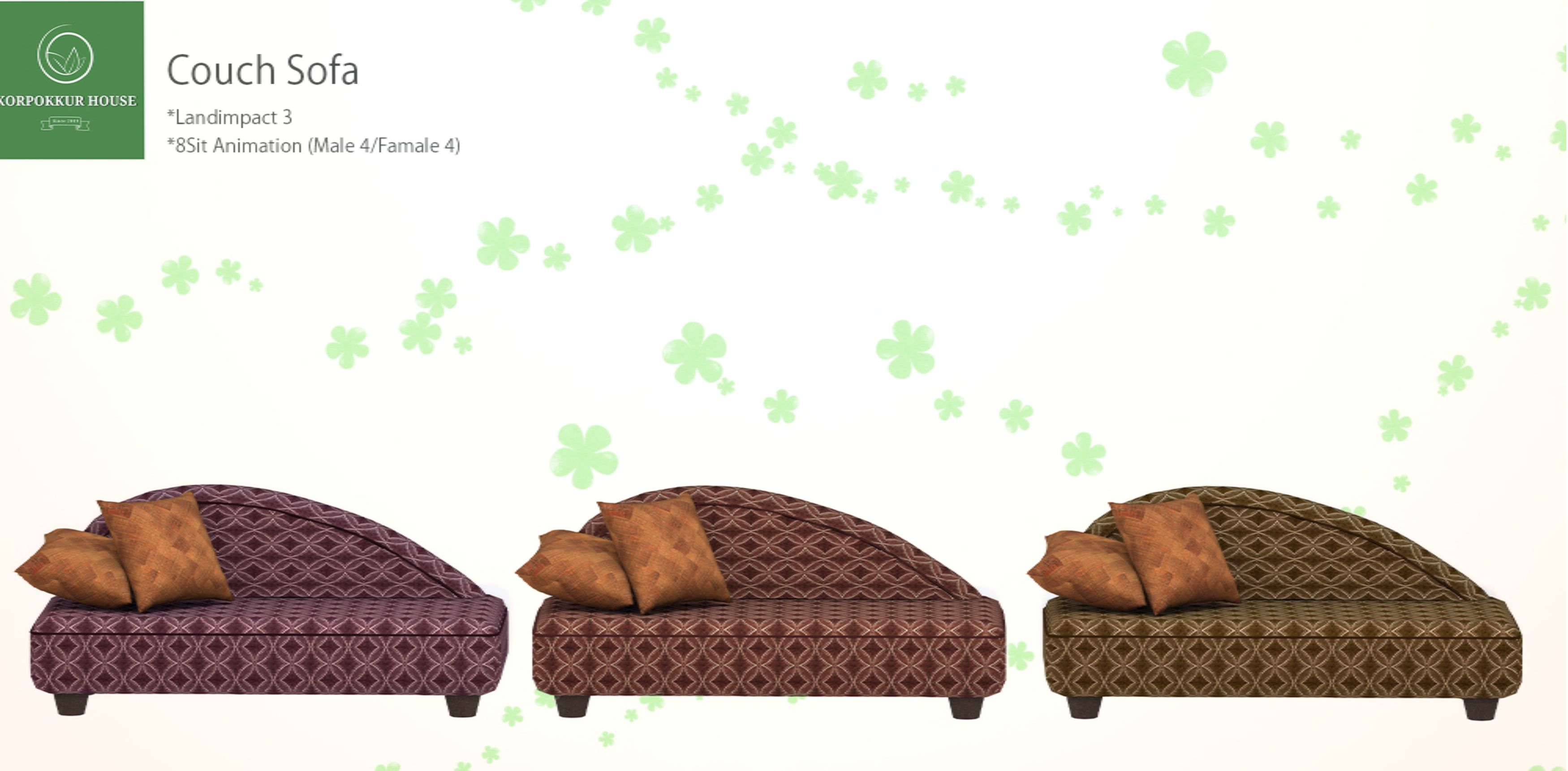 Korpokkur House – Couch Sofa Collection