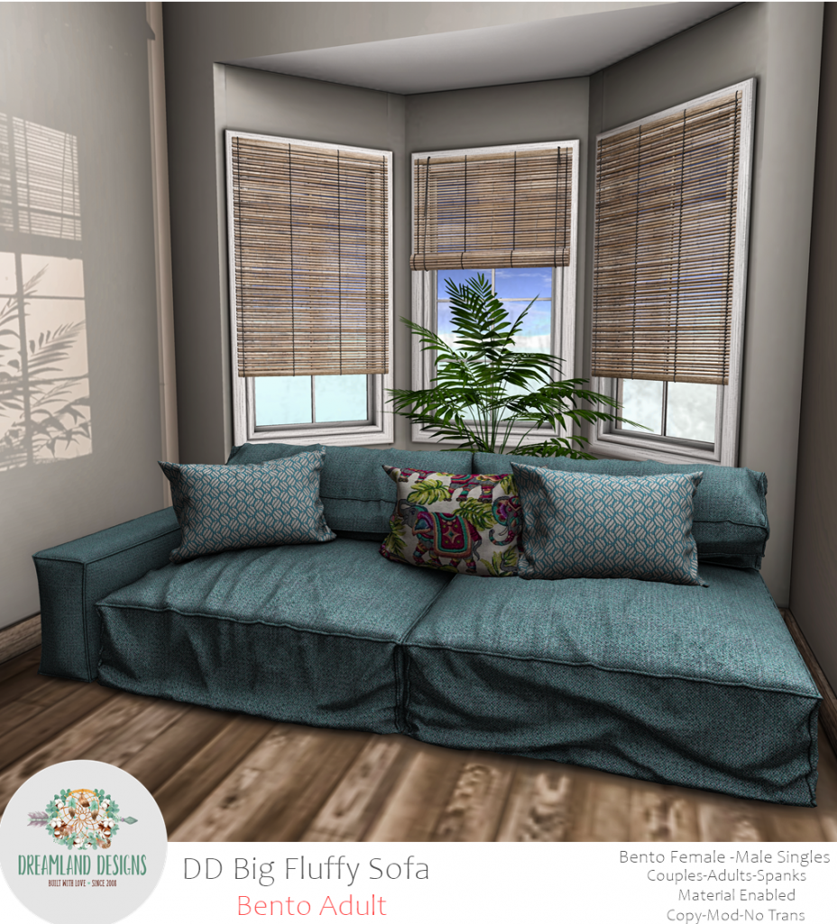 Dreamland Designs – Big Fluffy Sofa