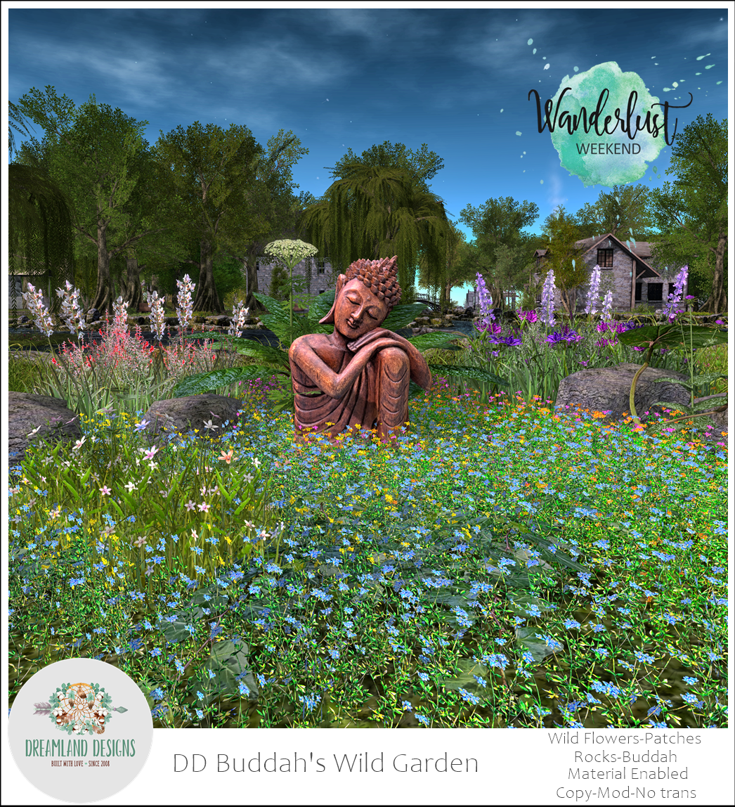 Dreamland Designs – Buddah’s Wild Garden