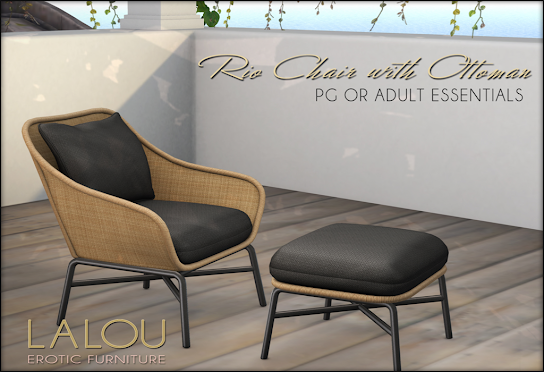 Lalou – Rio Chair & Ottoman