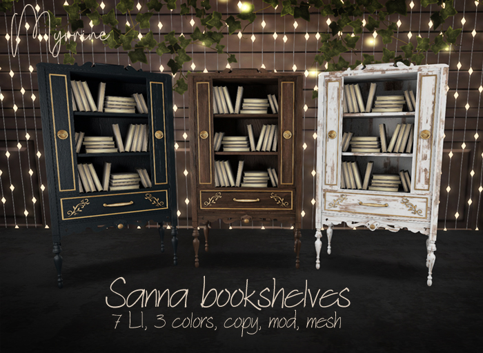 Myrrine – Sanna Bookshelves