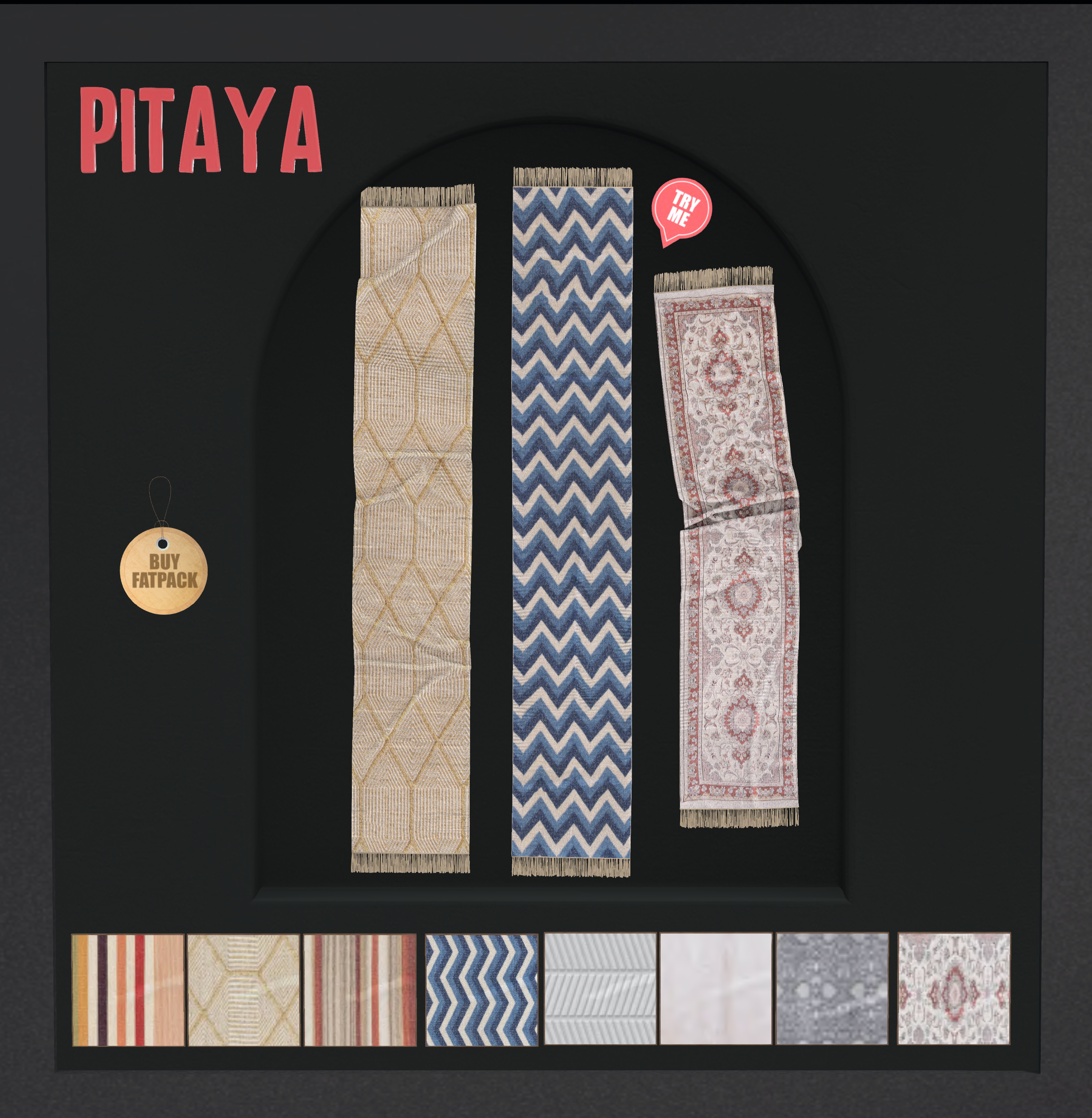 Pitaya – Long Rug Runners