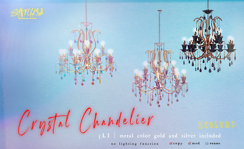 Shifuku – Crystal Chandelier