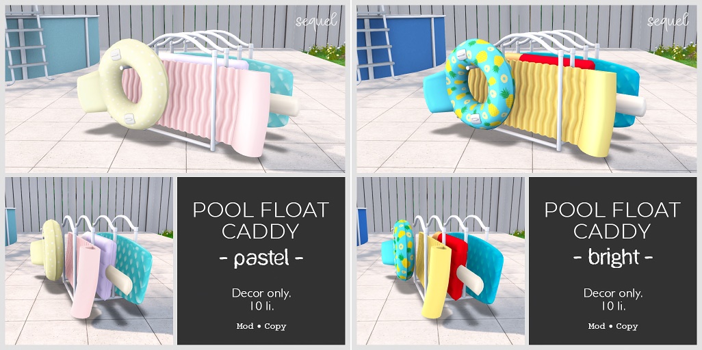 Sequel – Pool Float Caddy