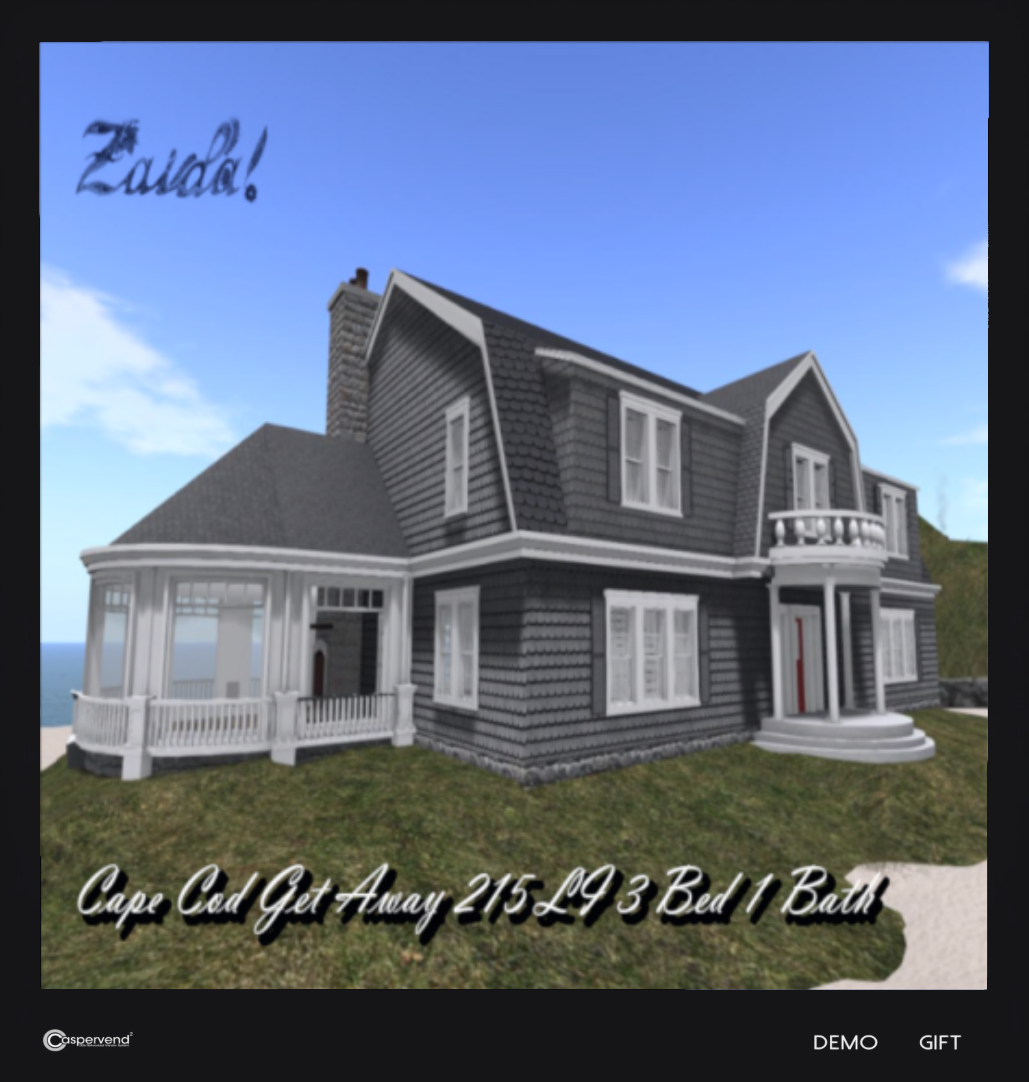 Zaida – Cape Cod Get Away