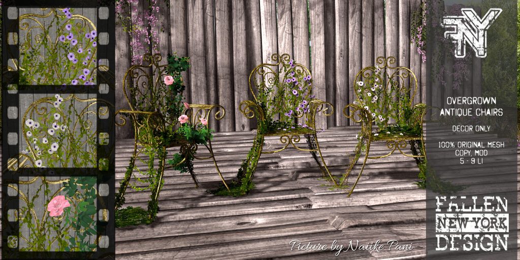 FNY Design – Overgrown Antique Chairs
