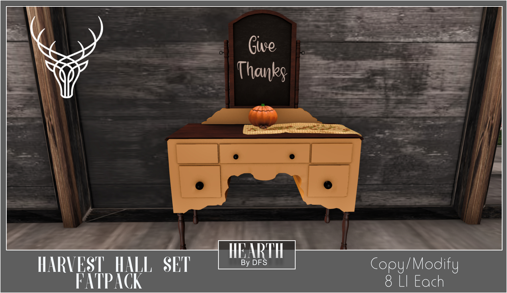 Hearth – Harvest Hall Set