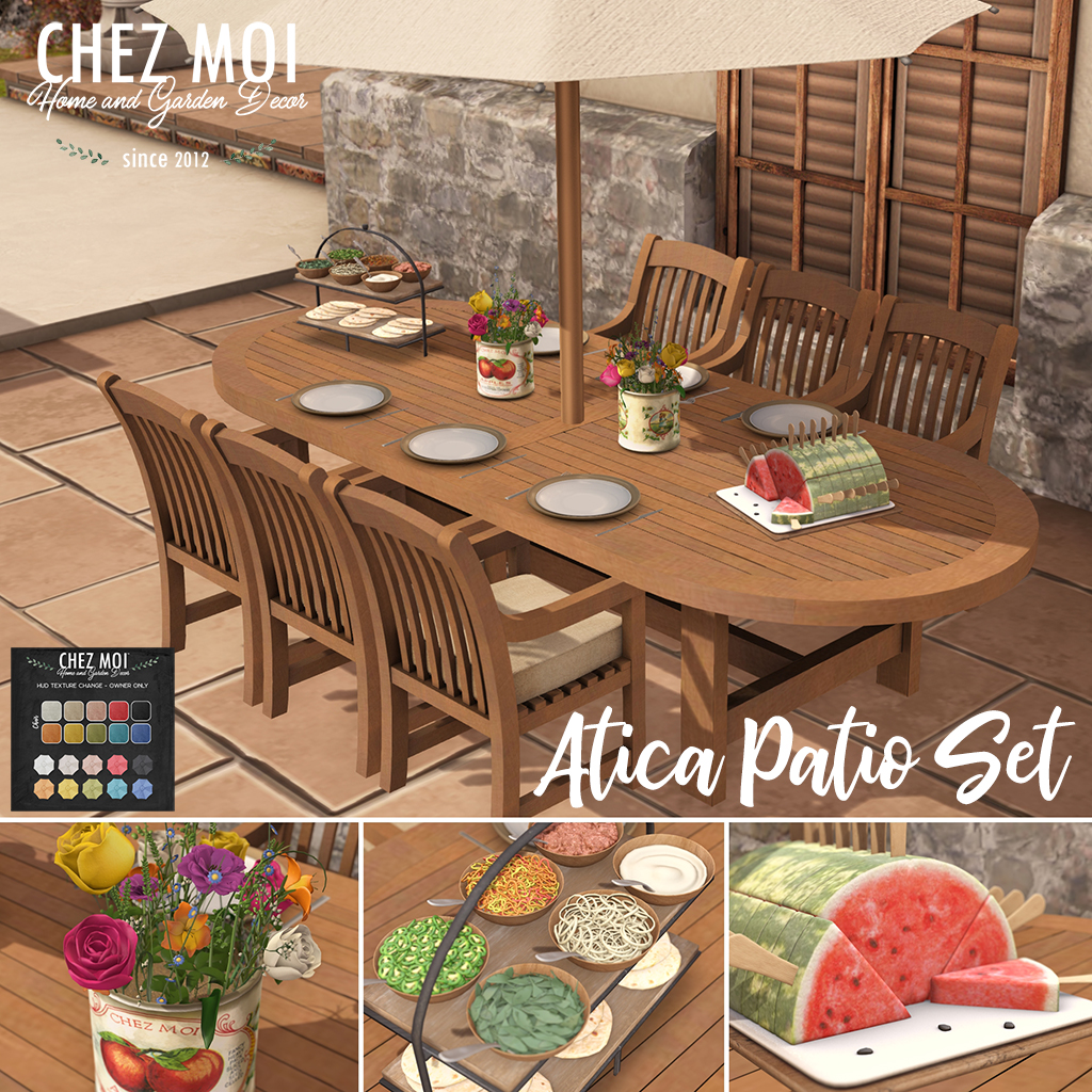 Chez Moi – Atica Patio Set