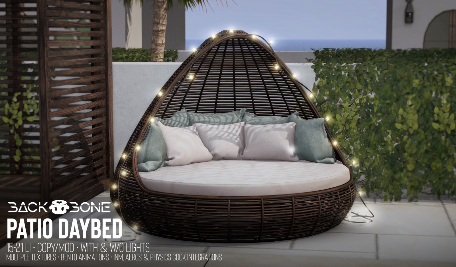 BackBone – Patio Daybed