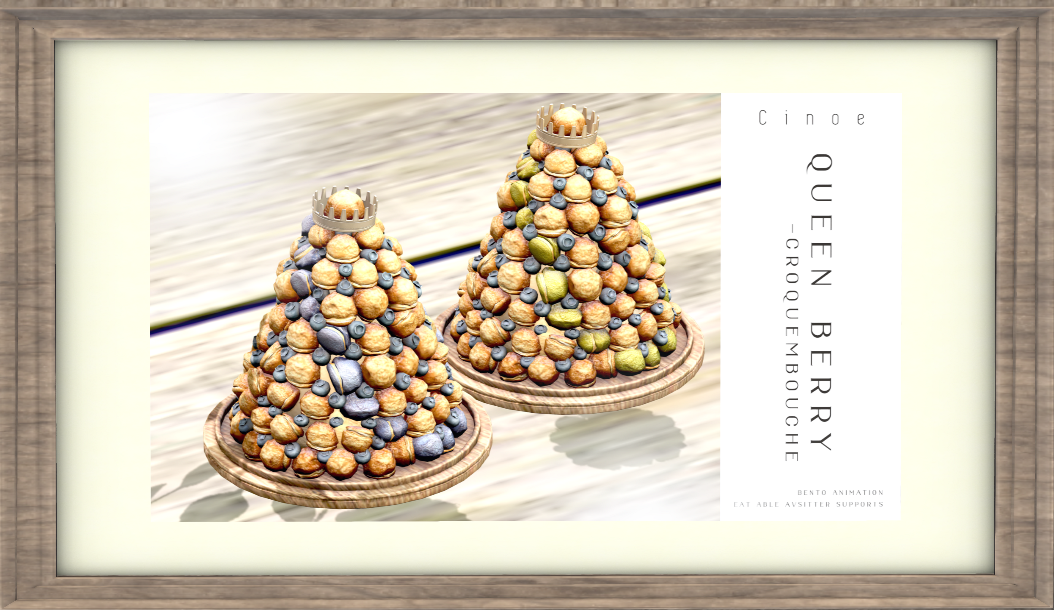 Cinoe – Queen Berry Croquembouche