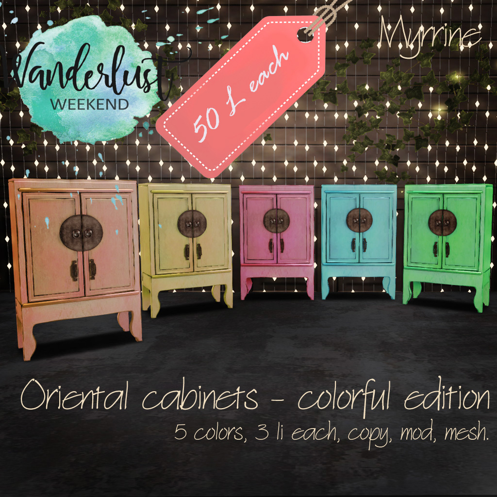 Myrrine – Oriental Cabinets (colorful edition)