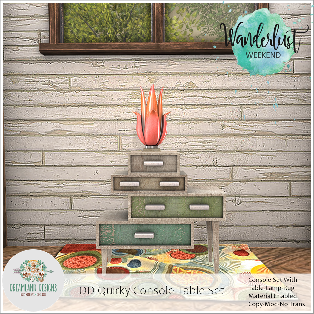Dreamland Designs – Quirky Console Table Set