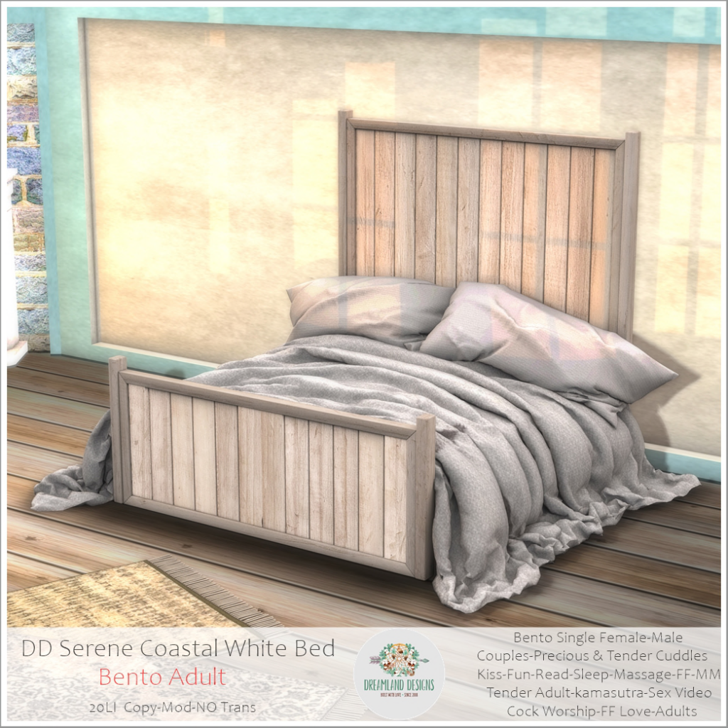 Dreamland Designs – Serene Coastal Bed